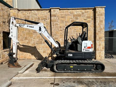 bobcat mini excavator for sale in texas|bobcat e50 for sale craigslist.